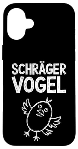 Schräger Vogel Lustiger Spruch Cooles Fun Motiv Hülle für iPhone 16 Plus von Shirts mit lustigen Sprüchen by PeeKay