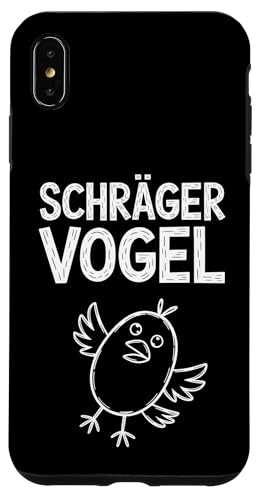 Schräger Vogel Lustiger Spruch Cooles Fun Motiv Hülle für iPhone XS Max von Shirts mit lustigen Sprüchen by PeeKay