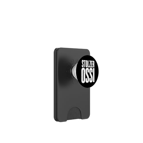Stolzer Ossi - Ostdeutschland Heimatliebe Statement PopSockets PopWallet für MagSafe von Shirts mit lustigen Sprüchen by PeeKay
