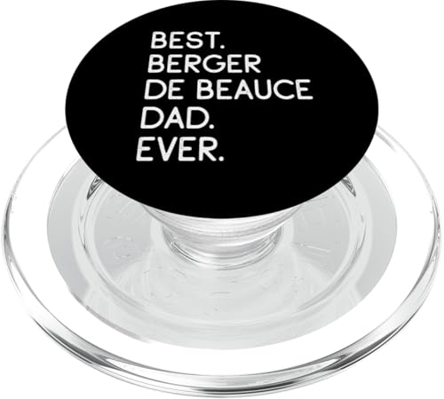 Beauceron Chien de Beauce Best Berger De Beauce Dad Ever PopSockets PopGrip für MagSafe Beauceron Chien de Beauce Best Berger De Beauce Dad Ever PopSockets PopGrip für MagSafe von Shirts & Geschenke für Hundebesitzer, Hundehalter