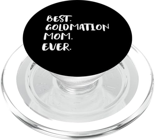 Golden Retriever Dalmatian Mix Best Goldmation Mom Ever PopSockets PopGrip für MagSafe Golden Retriever Dalmatian Mix Best Goldmation Mom Ever PopSockets PopGrip für MagSafe von Shirts & Geschenke für Hundebesitzer, Hundehalter