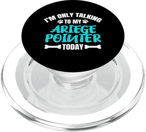 I'm Only Talking To My Ariege Pointer Braque de l'Ariege PopSockets PopGrip für MagSafe I'm Only Talking To My Ariege Pointer Braque de l'Ariege PopSockets PopGrip für MagSafe von Shirts & Geschenke für Hundebesitzer, Hundehalter