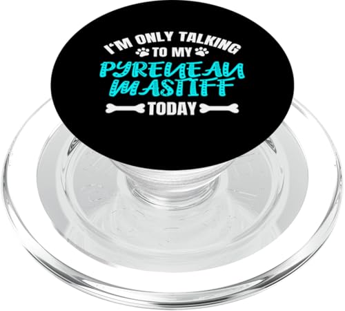 I'm Only Talking To My Pyrenean Mastiff Mastín Del Pirineo PopSockets PopGrip für MagSafe I'm Only Talking To My Pyrenean Mastiff Mastín Del Pirineo PopSockets PopGrip für MagSafe von Shirts & Geschenke für Hundebesitzer, Hundehalter