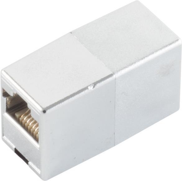 S/CONN maximum connectivity Adapter Modular Patch Verbinder-cat. 5 Kabelverbinder RJ45 -metallisiert-geschirmt SET 5 Stück (75005-M-SET5) von ShiverPeaks