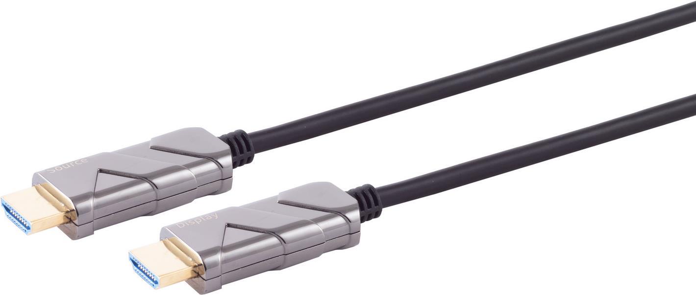 S/CONN maximum connectivity HDMI Anschlu�kabel-Optisches HDMI Kabel, Rev1, 10K, 15m (30-55085) von ShiverPeaks