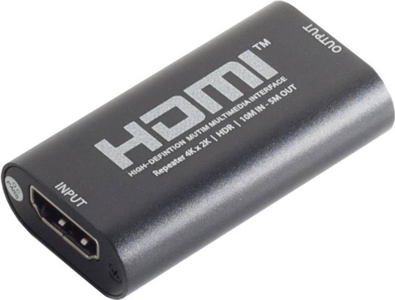 S/CONN maximum connectivity HDMI Extender-Verstärker, 2.0, HDR (05-00040) von ShiverPeaks