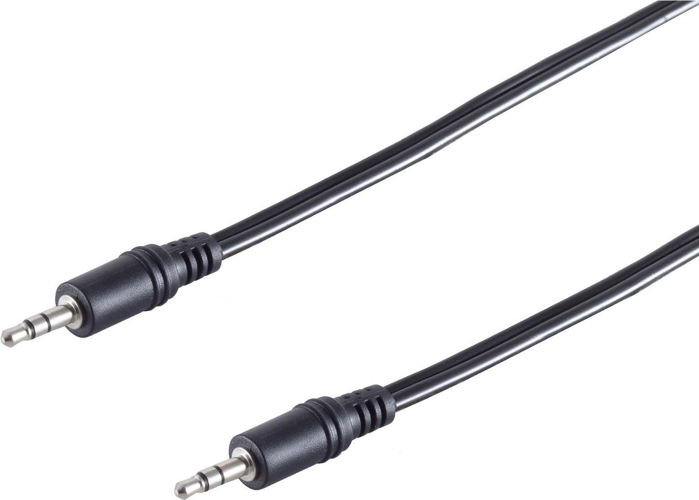 S/CONN maximum connectivity Klinken-Kabel-2 Klinkenstecker 3,5mm Stereo, 5m (30812-5) von ShiverPeaks