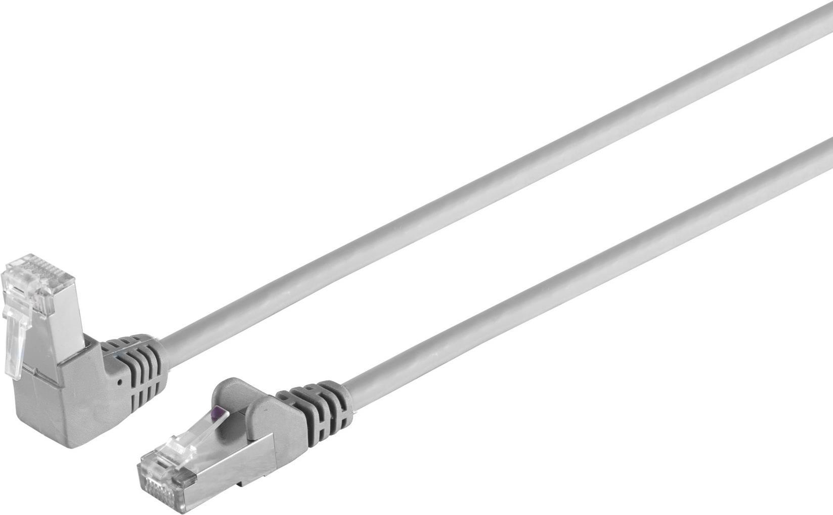 S/CONN maximum connectivity Netzwerkkabel-Patchkabel, cat 6, S/FTP, PIMF, Winkel-gerade, 20,0m (08-64090) von ShiverPeaks