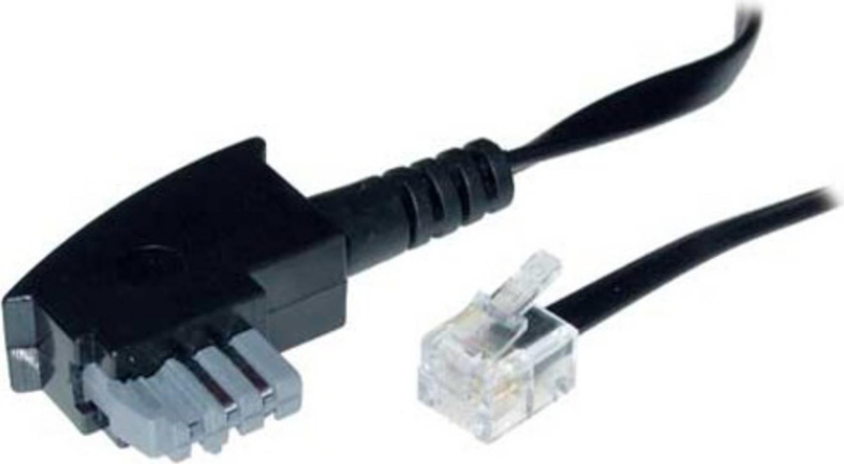 S/CONN maximum connectivity Telefon-Anschlu�kabel-TAE N-Stecker auf Western-Stecker 6/4, 20,0m (70125-20) von ShiverPeaks