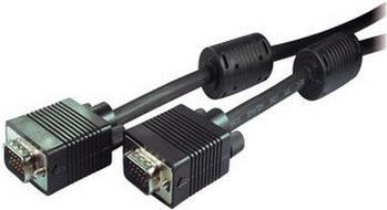 S-Conn 1.8m S-VGA VGA-Kabel 1,8 m VGA (D-Sub) Schwarz (CO 78056-2 / 50135) von ShiverPeaks