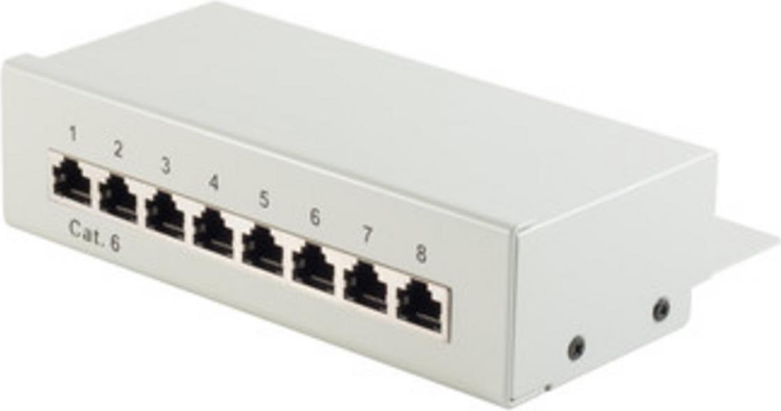 S-Conn 75060 - Cat6 - RJ-45 - Cat6 - Grau - Metall - 160 mm (75060) von ShiverPeaks