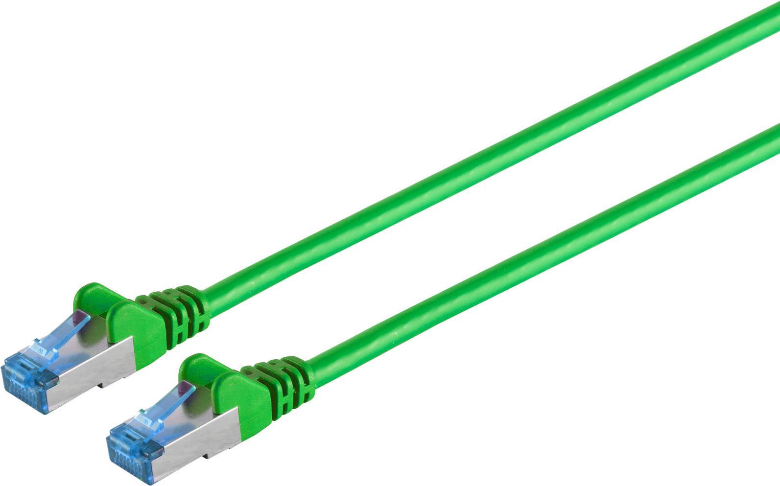 S-Conn 75711 - 0.25 cavo Patch verde 20 m Netzwerkkabel Grün Cat6a S/FTP (S-STP) (75726-G) von ShiverPeaks