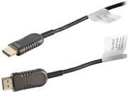 S-Impuls - HDMI-Kabel mit Ethernet - HDMI m�nnlich zu HDMI m�nnlich - 10 m - Hybrid Kupfer/Kohlefaser - Schwarz - geformt, 4K Unterst�tzung, aktiv von ShiverPeaks