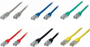 Shiverpeaks BASIC-S - Patch-Kabel - RJ-45 (M) bis RJ-45 (M) - 10 m - Foiled Unshielded Twisted Pair (F/UTP) - CAT 5e - geformt - Rot von ShiverPeaks