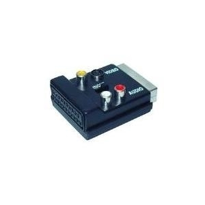 Shiverpeaks BASIC-S - Video- / Audio-Adapter - S-Video / Composite Video / Audio - SCART männlich zu 4-poliger mini-DIN, SCART, RCA weiblich von ShiverPeaks