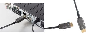 shiverpeaks BASIC-S AOC-HDMI Kabel, 4K, schwarz, 20 m HDMI A Stecker - HDMI A Stecker, aktiv optisches Hybridkabel - 1 St�ck (BS30-01095) von ShiverPeaks