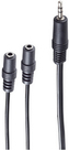 shiverpeaks BASIC-S Audiokabel, 3,5 mm Klinkenstecker - 2 x 3,5 mm Klinkenkupplung, 0,2 m, Klinkenstecker: stereo (BS30761) von ShiverPeaks