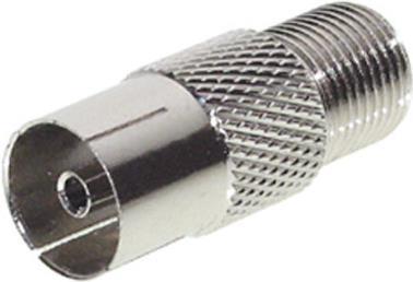 shiverpeaks BASIC-S F-Verbindung, F-Kupplung - 9,5 mm Koaxkupplung, im Polybeutel (BS85324) von ShiverPeaks