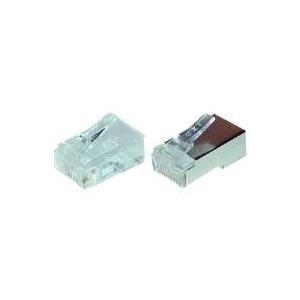 shiverpeaks BASIC-S Modular-Stecker RJ45, ungeschirmt 8-polig, 8 Kontakte belegt, vergoldete Kontakte, im (BS72051-100) von ShiverPeaks