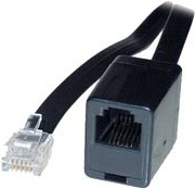 shiverpeaks BASIC-S Modular-Verlängerungskabel, 6,0 m RJ12 Stecker - Kupplung - 1 Stück (BS70226-6/6) von ShiverPeaks