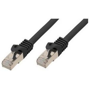 S-Conn Handels Shiverpeaks BASIC-S - Patch-Kabel - RJ-45 (M) zu RJ-45 (M) - 30,0m - SFTP, PiMF - CAT 7 (Kabel) / CAT 6a (Anschlüsse) - halogenfrei, geformt, ohne Haken - Schwarz (BS75530-S) von ShiverPeaks