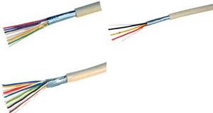 shiverpeaks BASIC-S Telefonkabel, grau, 25 m, 8-adrig für Innenräume, mit starrem Innenleiter, geschirmt, 4x2x0,6 - 1 Stück (BS76850-25) von ShiverPeaks