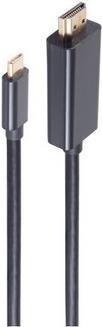 shiverpeaks BS10-56045 HDMI-Kabel 3 m HDMI Typ A (Standard) USB C - Schwarz (10-56045) von ShiverPeaks