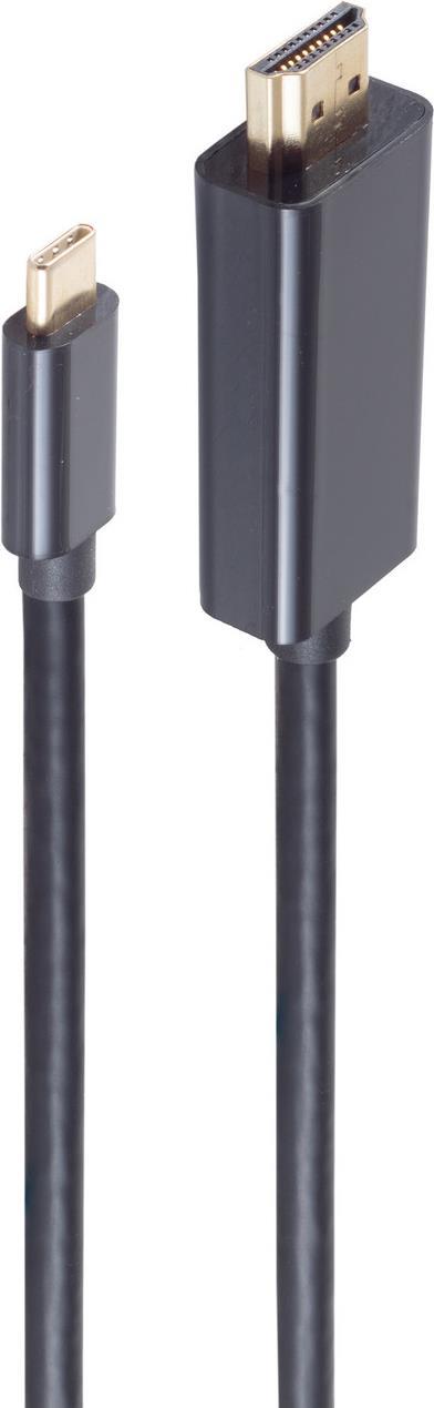 shiverpeaks BS10-57025 Videokabel-Adapter 1 m HDMI Typ A (Standard) USB Typ-C Schwarz (BS10-57025) von ShiverPeaks