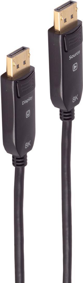 shiverpeaks BS30-16085 DisplayPort-Kabel 15 m Schwarz (BS30-16085) von ShiverPeaks