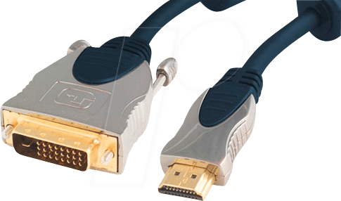 shiverpeaks SP77483 Videokabel-Adapter 3 m HDMI Typ A (Standard) DVI-D Blau (SP77483) von ShiverPeaks