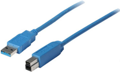 shiverpeaks USB 3.0 - 5 m - 3.0 (3.1 Gen 1) - USB A - USB B - Männlich/männlich - Gerade - Gerade (BS77035) von ShiverPeaks