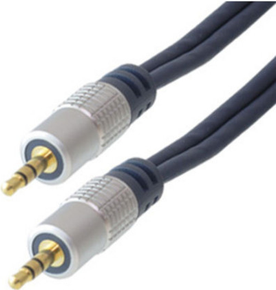 shiverpeaks sp-PROFESSIONAL Audio-Kabel 10 m 3.5mm Blau - Chrom (SP30812-10) von ShiverPeaks