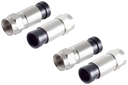 Shiverpeaks BS15-300114 F-Stecker Kompression Anschlüsse: F-Stecker Kabel-Durchmesser: 7mm 2St. von Shiverpeaks