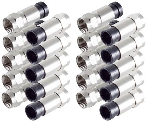 Shiverpeaks BS15-300314 F-Stecker Kompression Anschlüsse: F-Stecker Kabel-Durchmesser: 7mm 10St. Shiverpeaks BS15-300314 F-Stecker Kompression Anschlüsse: F-Stecker Kabel-Durchmesser: 7mm 10St. von Shiverpeaks