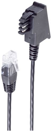 Shiverpeaks DSL Anschlusskabel [1x TAE-F-Stecker - 1x RJ45-Stecker 8p2c] 3m Schwarz von Shiverpeaks