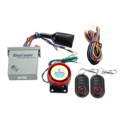 Shkalacar 986E Roller Motorrad Alarmanlage, Anti-Diebstahl-Alarmanlage mit Fern Motorstart und Mini Sender Fernbedienung Wasserdicht Shkalacar 986E Roller Motorrad Alarmanlage, Anti-Diebstahl-Alarmanlage mit Fern Motorstart und Mini Sender Fernbedienung Wasserdicht von Shkalacar