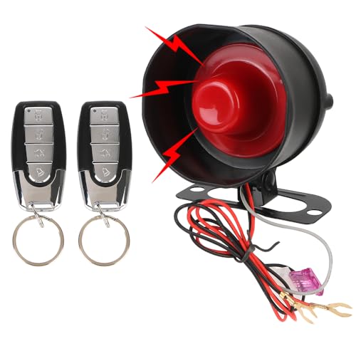 Shkalacar Universelle Autoalarmanlage, 12 Volt Auto Alarmanlage mit 2 Fernbedienungen, zerstörungsfreie Installation, 7 Empfindlichkeitsstufen, 125dB Fahrzeugschutzsystem und Fahrzeugalarmanlage Shkalacar Universelle Autoalarmanlage, 12 Volt Auto Alarmanlage mit 2 Fernbedienungen, zerstörungsfreie Installation, 7 Empfindlichkeitsstufen, 125dB Fahrzeugschutzsystem und Fahrzeugalarmanlage von Shkalacar