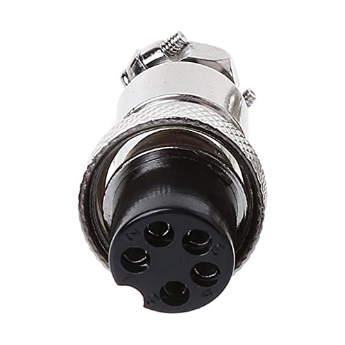 GX16 Butt Wire Anschluss Kupfer Nickelbeschichtung 5 Pin Weibchen Kreisförmige Luftfahrt Stecker Drahtplatte Dockingstecker GX16 Butt Wire Anschluss Kupfer Nickelbeschichtung 5 Pin Weibchen Kreisförmige Luftfahrt Stecker Drahtplatte Dockingstecker von Shntig