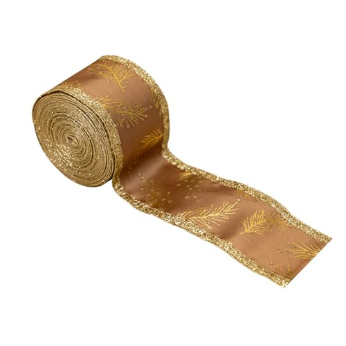 Glitzerndes Puderblatt, Weihnachtsband, Festival-Geschenke, Verpackung für Urlaubsgeschenke und Weihnachtsbaumdekoration, 5 m Glitzerndes Puderblatt, Weihnachtsband, Festival-Geschenke, Verpackung für Urlaubsgeschenke und Weihnachtsbaumdekoration, 5 m von Shntig