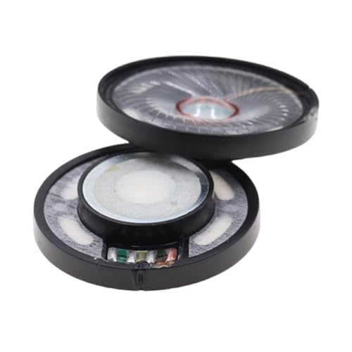 Shntig 2pcs 50mm Kopfhörerlautsprecher Einheit Magnetischer Lautsprecher Ersatzteile 112 32OHM Kopfhörer Subwoofer Headsets Shntig 2pcs 50mm Kopfhörerlautsprecher Einheit Magnetischer Lautsprecher Ersatzteile 112 32OHM Kopfhörer Subwoofer Headsets von Shntig