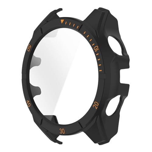 Shntig Schutzhülle Für 8 51/47/43 Mm wasserdichte Bildschirme Schellrahmen Smartwatch PC Glasfilmabdeckungen von Shntig