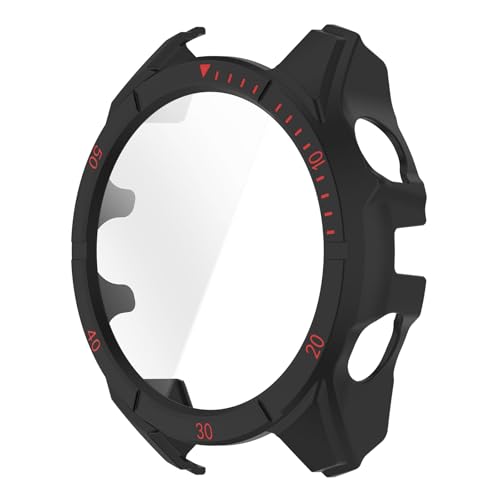 Shntig Schutzhülle Für 8 51/47/43 Mm wasserdichte Bildschirme Schellrahmen Smartwatch PC Glasfilmabdeckungen von Shntig