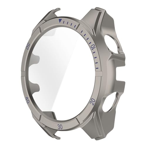 Shntig Schutzhülle Für 8 51/47/43 Mm wasserdichte Bildschirme Schellrahmen Smartwatch PC Glasfilmabdeckungen von Shntig