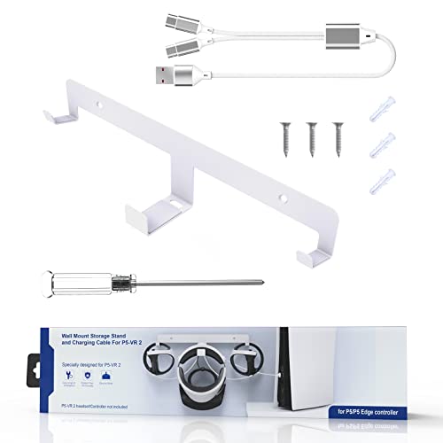 Shntig Wandmontage Speicher Standhaken Für VR2 Hanger Display Rack Mit Ladekabelschrauben Headset Controller Zubehör Shntig Wandmontage Speicher Standhaken Für VR2 Hanger Display Rack Mit Ladekabelschrauben Headset Controller Zubehör von Shntig