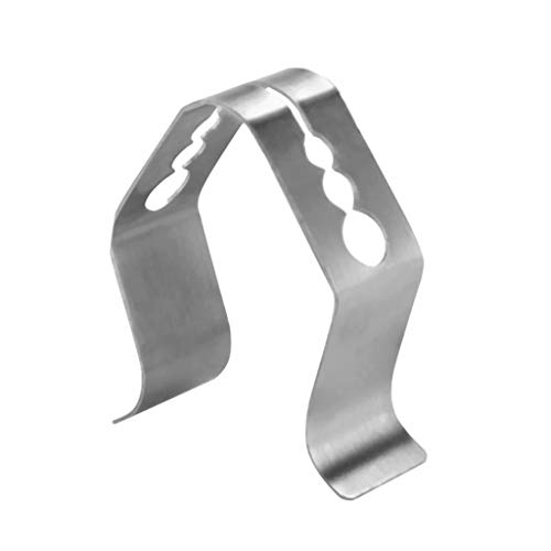 Sondenclip Küche BBQ Grillzubehör Edelstahl 3-Löcher Grill Sonde Fixierung Cliphalter Für BBQ von Shntig