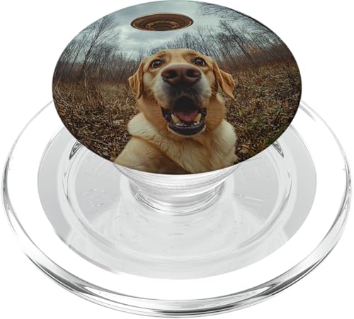 Schockiert aussehendes Labrador-Hunde-Selfie mit intergalaktischem UFO PopSockets PopGrip für MagSafe Schockiert aussehendes Labrador-Hunde-Selfie mit intergalaktischem UFO PopSockets PopGrip für MagSafe von Shocked looking Labrador Dog and UFO Selfie
