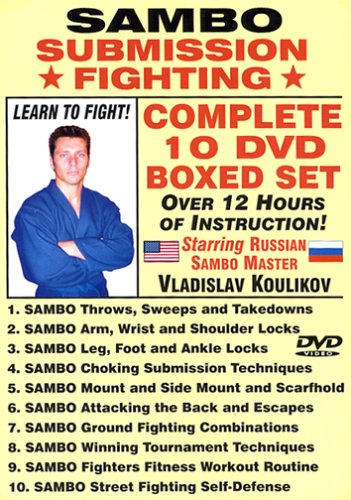 SAMBO SUBMISSION FIGHTING, COMPLETE 10 DVD BOXED SET, Starring Russian Master Vladislav Koulikov. Over 10 Hours SAMBO SUBMISSION FIGHTING, COMPLETE 10 DVD BOXED SET, Starring Russian Master Vladislav Koulikov. Over 10 Hours von Shogunmedia.com