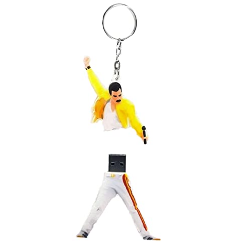 Kreddie Mercury USB 3.0 32GB & Schlüsselanhänger Kreddie Mercury Queen Pendrive 3.0 Kalte Mercury Bohemian Rhapsody Gadget Geschenkidee Flash-Speicherstick Disk Pen Drive High Speed Kreddie Mercury USB 3.0 32GB & Schlüsselanhänger Kreddie Mercury Queen Pendrive 3.0 Kalte Mercury Bohemian Rhapsody Gadget Geschenkidee Flash-Speicherstick Disk Pen Drive High Speed von Shop and Solve