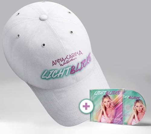 Anna-Carina Woitschack Lichtblicke Fan-Set Basecap + CD + GRATIS Tischkalender 2023 von Shop24Direct