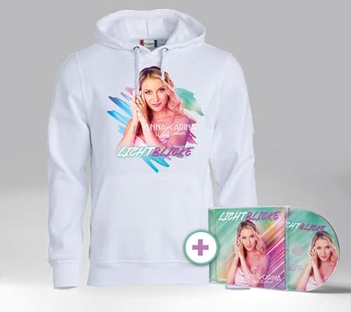 Anna-Carina Woitschack Lichtblicke fan set hoody (S) + CD + FREE desk calendar 2023 von Shop24Direct